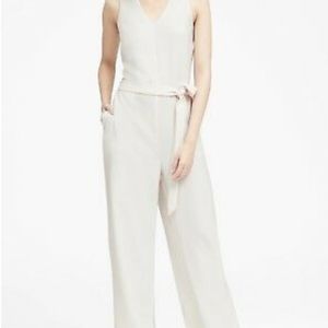 Chic off white Banana Republic jumpsuit